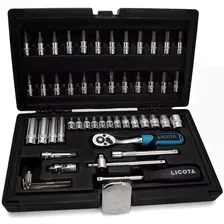 Набор торцевых головок 1/4" 6гр. 54пр. Licota ALK-8003F