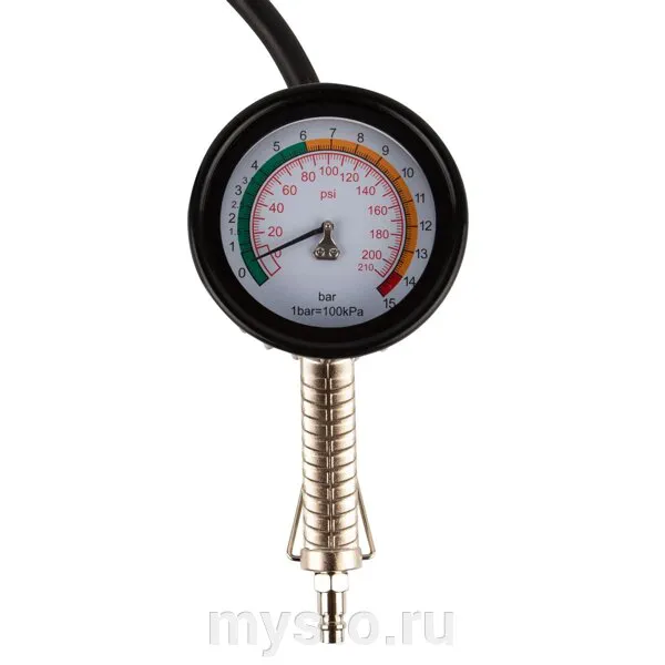 Licota Пистолет для накачки шин LICOTA PAP-D031-35, с манометром, для легковых а/м, 12бар-0