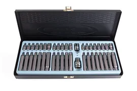 Набор бит (вставок) HEX/ТORX/Spline LICOTA ABS-80004, 42шт.