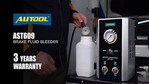 AUTOOL AST609 Car Pulsating Brake Oil Changer Brake Extractor Oil Pump Machine Bleeder Kit 110V 220V