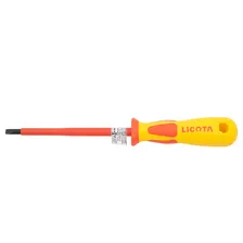 LICOTA ASD-9210030 Отвертка изолированная VDE 1000V (шлиц) SL3.0, 100 мм
