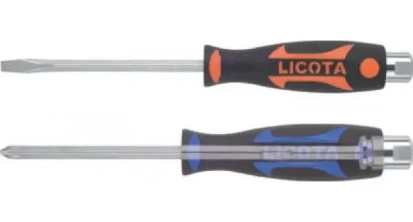 Отвертка усилен (-) SL 6.5*125мм LICOTA-0