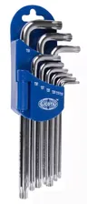 Набор ключей TORX угловых Т10-Т50 (9 шт.) экстрадлинные Licota