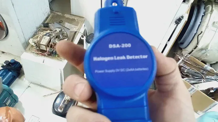 Течеискатель DSA-200 тест