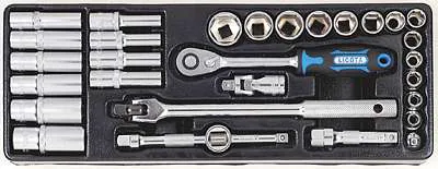 Набор торцевых головок 3/8" 30пр. в ложементе Licota ACK-384028-0