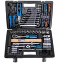 Набор инструментов Licota ALK-8016F, 81 предмет, с трещоткой, в кейсе, 1/2", 1/4"