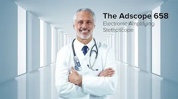 The Adscope 658 Electronic Amplifying Stethoscope